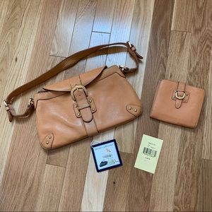 Dooney & Bourke | Leather Shoulder Bag and Wallet